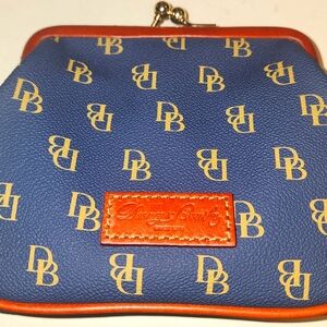 Dooney & Bourke Gretta Wallet Coin Purse in Navy